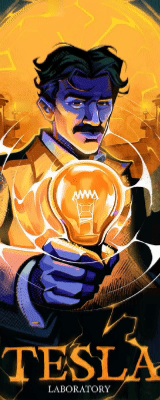 Tesla's Laboratory — Coming May 2026 — Conundroom Escape Rooms